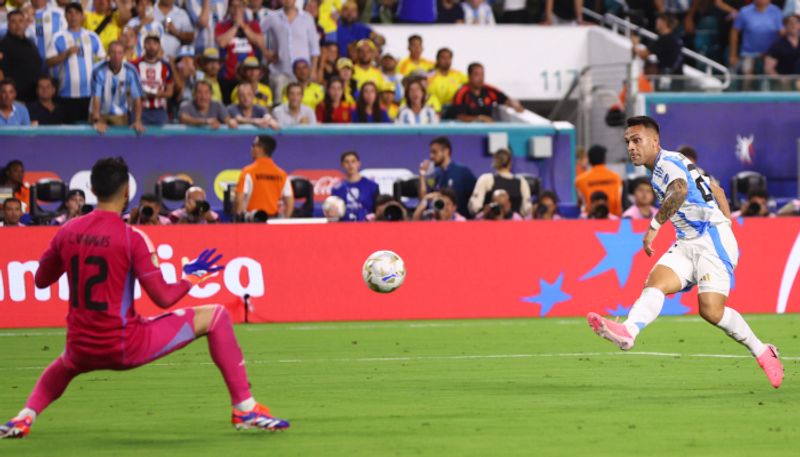 Copa America Final 2024 Argentina beat Colombia and lift title on Lautaro Martinez goal 