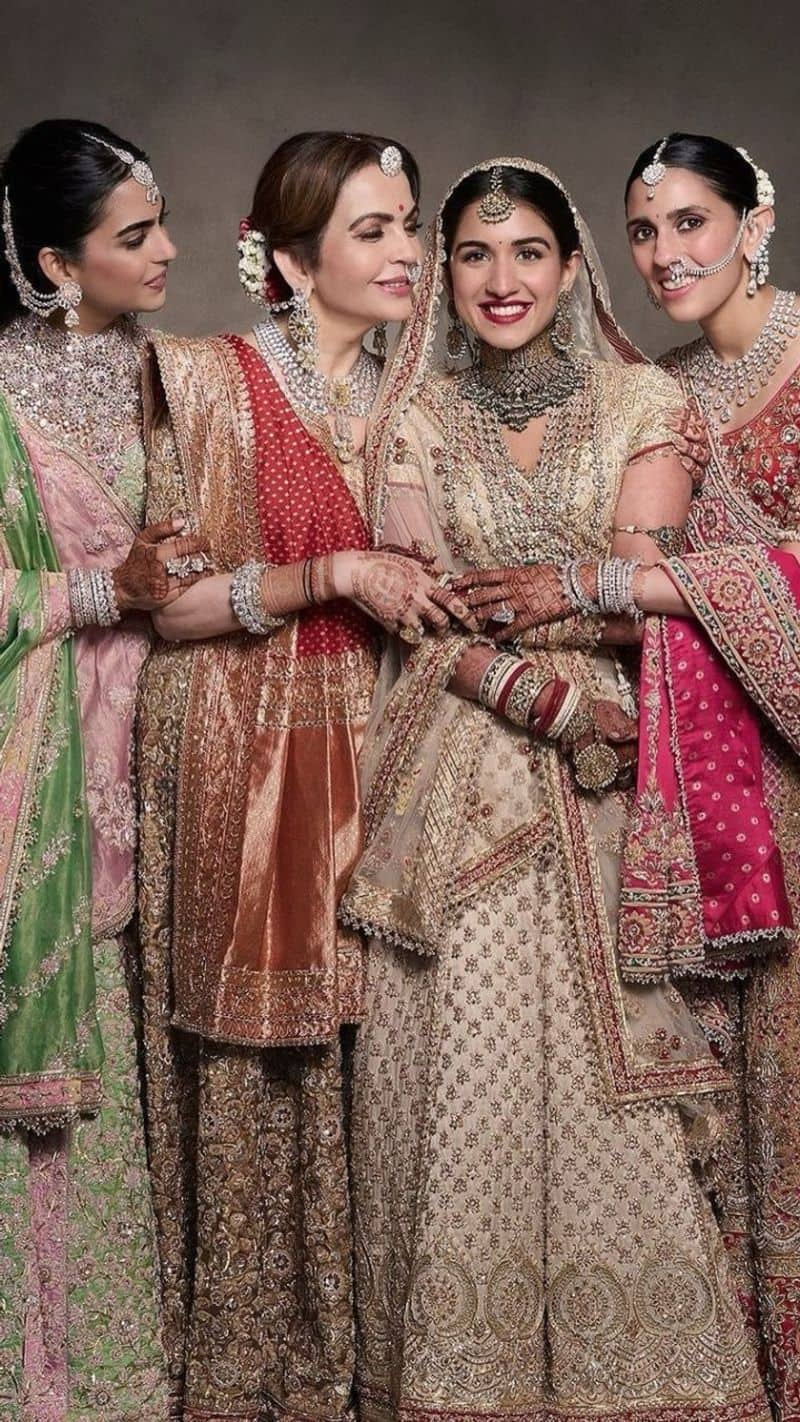 Gorgeous Hairstyles of Ambani Ladies at Anant-Radhika Wedding iwh