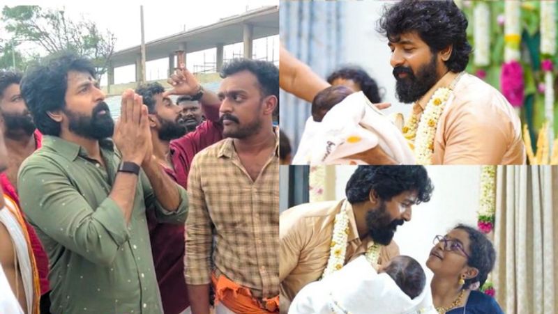 Actor Sivakarthikeyan had darshan of Swami at Tiruchendur Murugan temple today video goes viral-rag