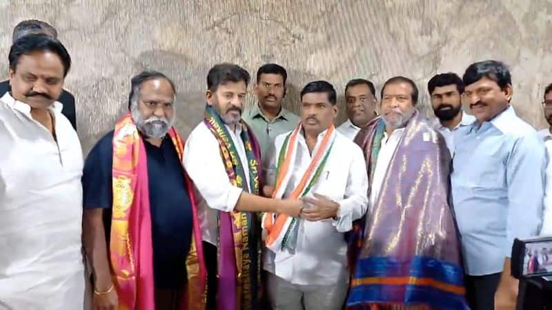 BRS MLA MAHIPALREDDY JOINED IN CONGRESS PARTY