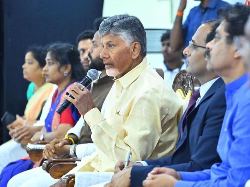 Chandrababu Naidu Vows Strict Action Against Anti-Social Activities in Andhra Pradesh GVR