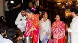 [PICS] Kim Kardashian and Khloe Kardashian visit Mumbai's Iskon temple, perform Seva with Jay Shetty RTM
