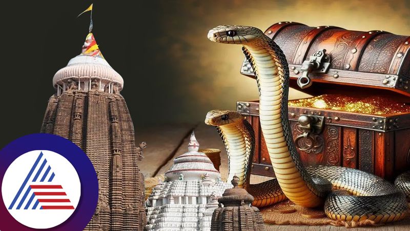 Puri Jagannath temple ratna bhandar has serpents to protect