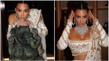 'Prop for her trashy photoshoot': Kim Kardashian poses with idol of Lord Ganesha; deletes it after backlash RTM