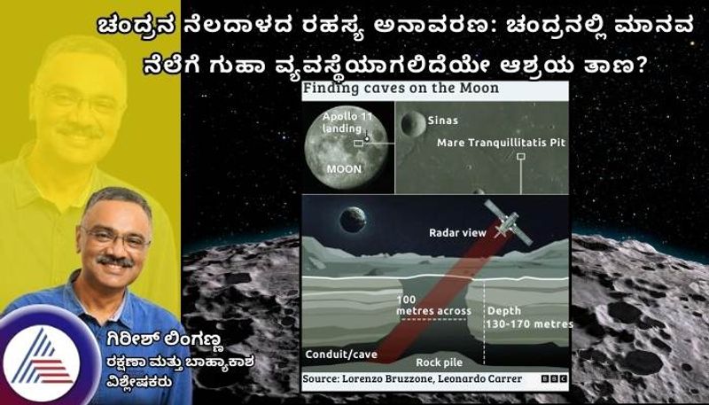 The moon has a secret underground CAVE Will cave system be a shelter for human settlement on moon rav