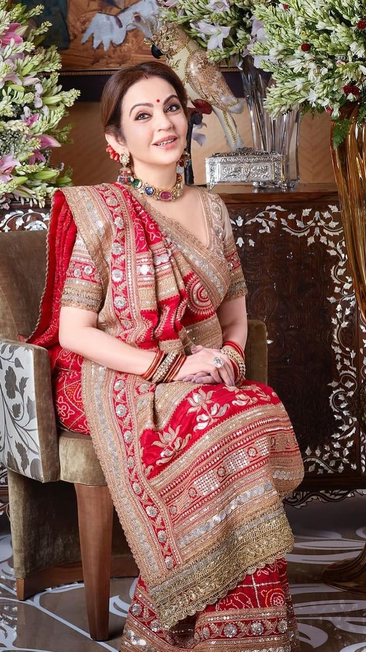 nita ambani jewelry-collection-hartalika-teej-2024