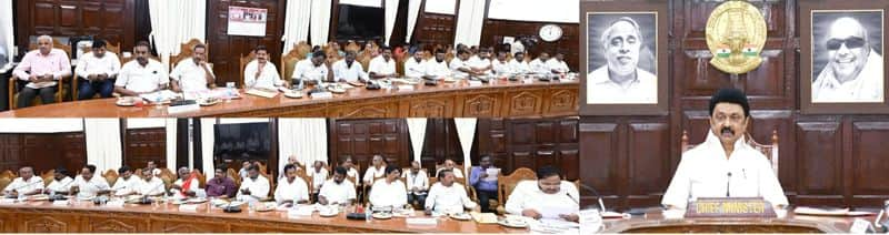 Resolution of Tamil Nadu All Party Meeting to approach the Supreme Court to get the required water for Tamil Nadu on the Cauvery issue KAK