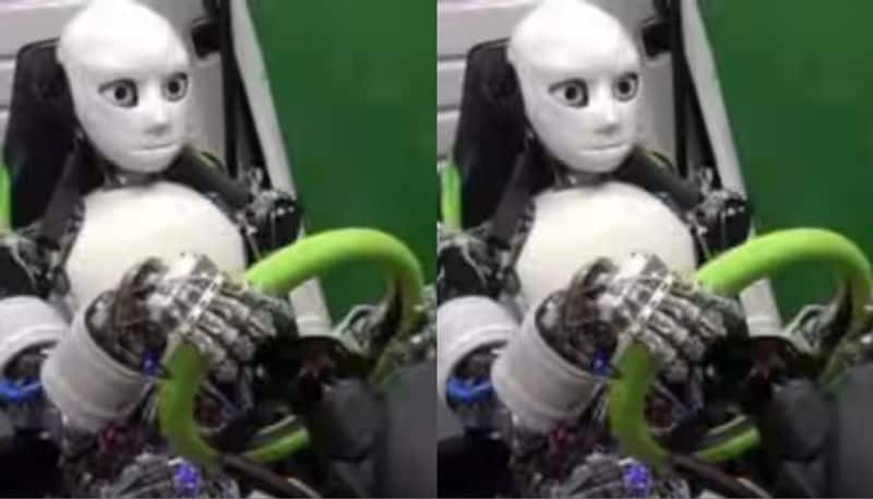 Scientists develop humanoid robot Musashi which can drive regular cars