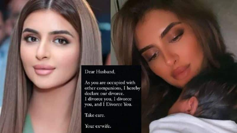 Dubai Princess Divorced Her Husband after her daughter turns two months old announced divorce in Instagram post akb