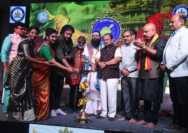 Karnataka press club council presents vishwa kannada habba in singapore srb