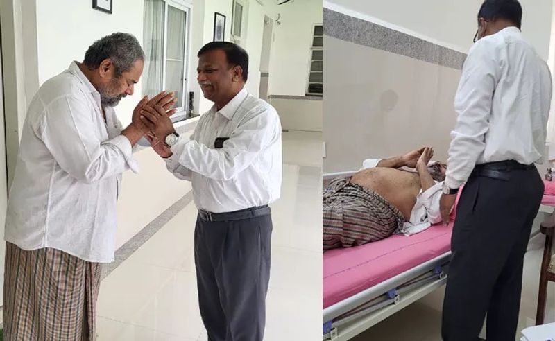 peoples star r narayana murthy hospitalized as he get illness ksr 