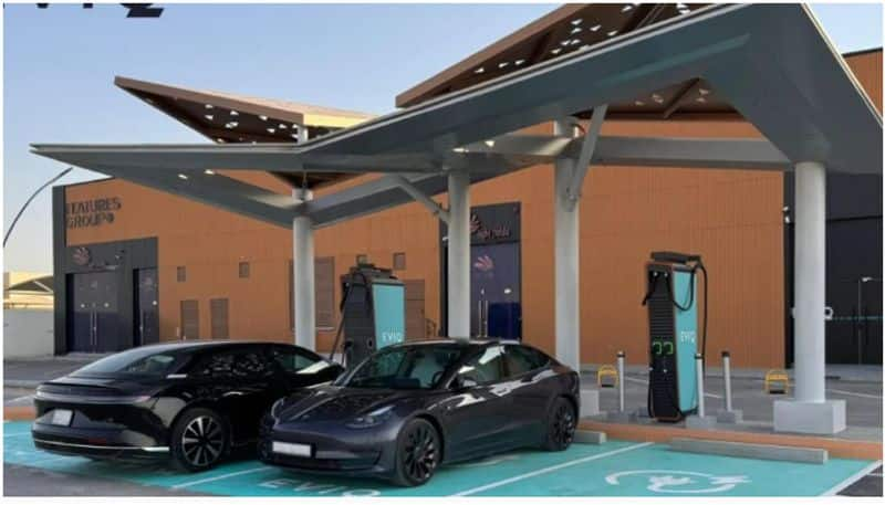 new high speed charging station opened in riyadh 