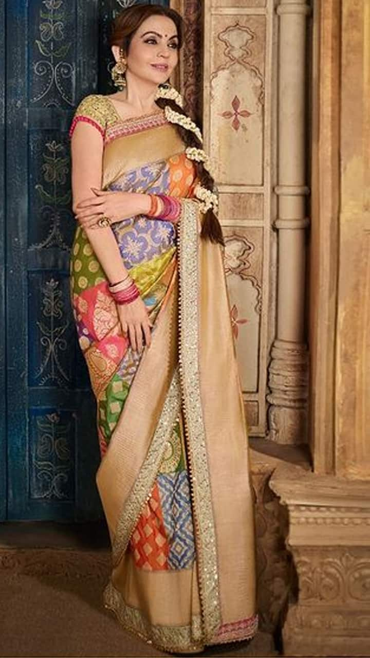 nita ambani saree collection hariyali teej 2024