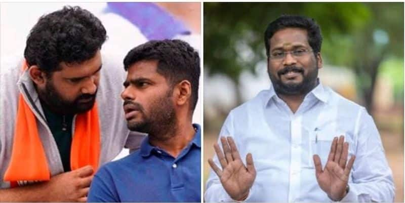 Trichy Surya accuses Amar Prasad Reddy of extorting money from textile shop KAK