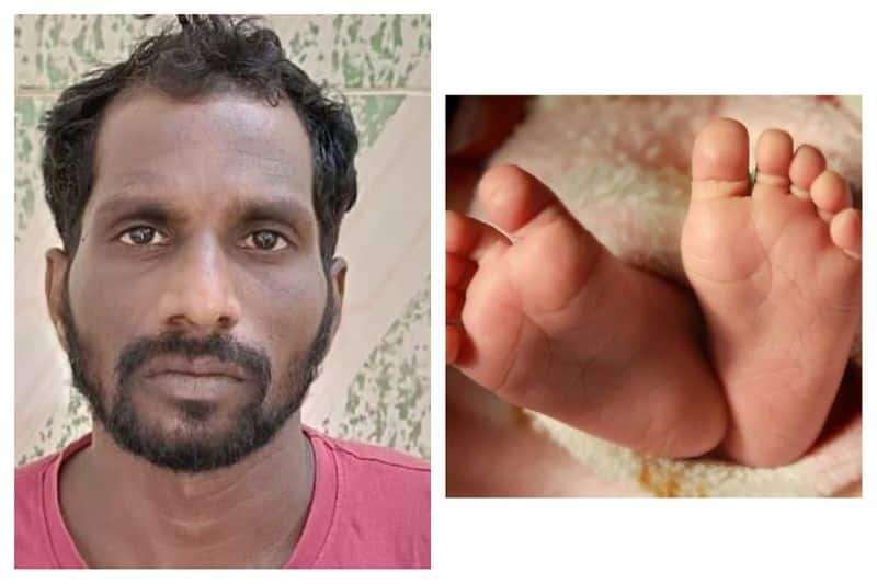 newborn baby killed by his father in chennai vel