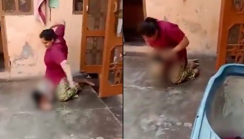 Uttarakhand Mother brutally assaults minor son, sends video to husband amid family dispute (WATCH) AJR