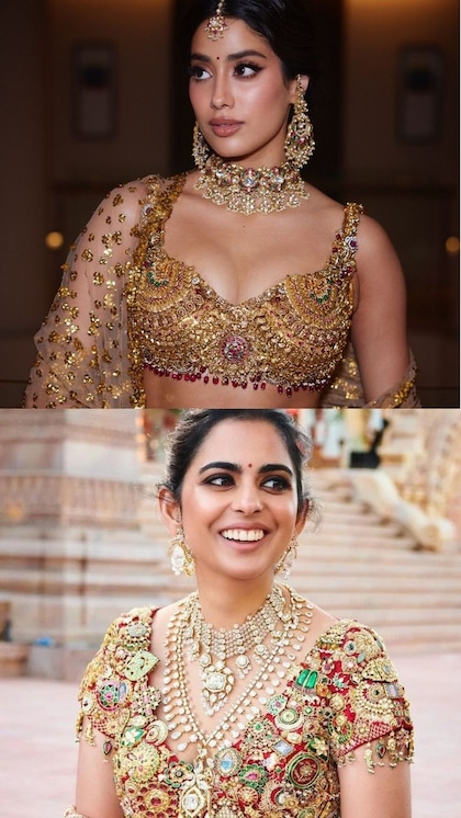 ब्रालेट-स्लीवलेस का गया फैशन,ट्रेंड में जूलरी से ये बने Blouse Design