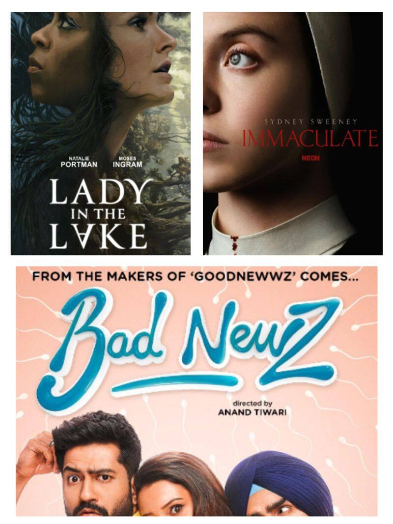 Bad Newz to Immaculate: 5 movies/shows releasing this weekend ATG