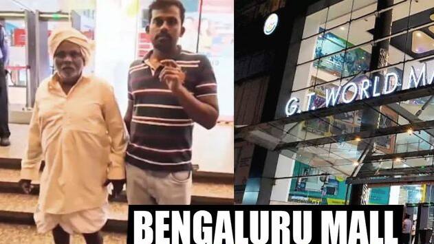 WATCH | Bengaluru Mall Shut for 7 Days After Farmer in Dhoti Denied Entry