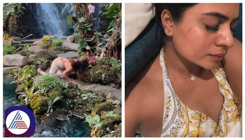 Sandalwood actress deepika das slips near falls posts full video on Instagram srb