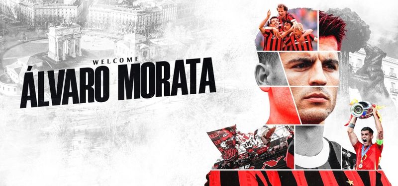 football Spain star Alvaro Morata completes move from Atletico Madrid to AC Milan, signs contract until 2028 snt