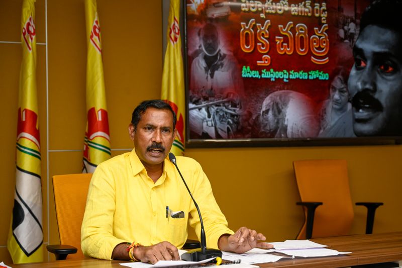 TDP AP Chief Palla Srinivasa Rao slams YS Jagan GVR