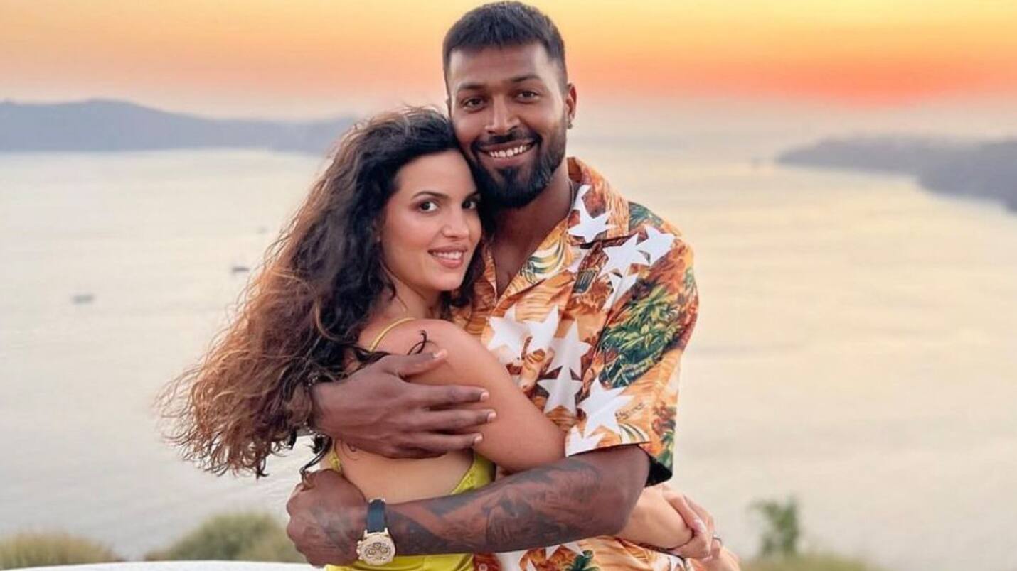 Hardik Pandya, Natasa Stankovic