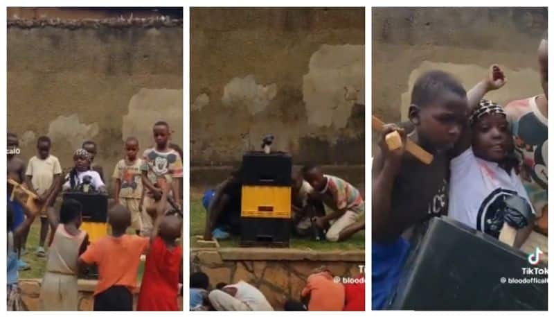 Trumps assassination attempt video recreated by children in Uganda sparked criticism on social media 