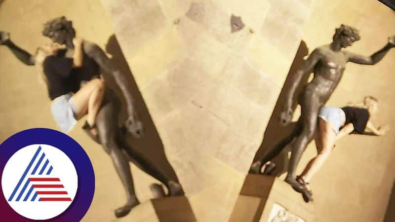 Woman tourist obscene act with Statue of Bacchus in Florence spark outrage ckm