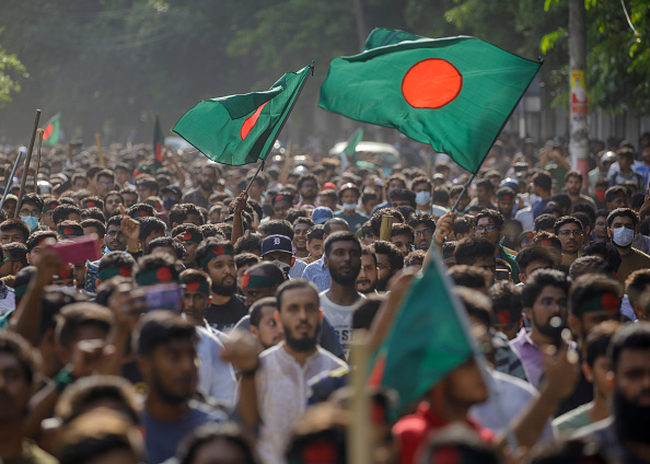 Death toll in Bangladesh protests reaches 300, report police and doctors AJR