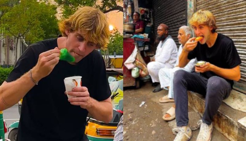 until get food poisoning viral video of foreign man from india viral 