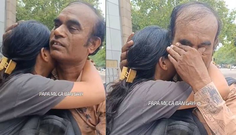 daughter shares she cleared ca to her chai seller father video 