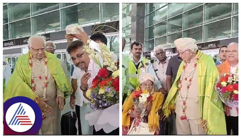 PM narendra modi brother somabhai modi Visit Karnataka gow