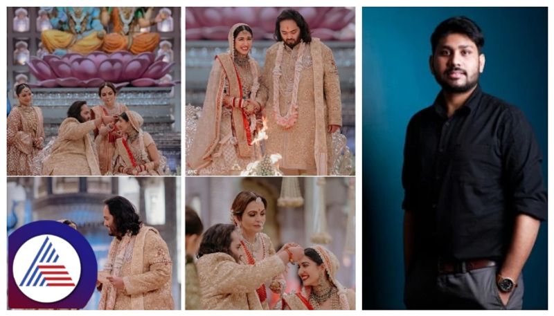 himanshu patel founder of Epic Stories  hired for Anant ambani and Radhika merchant grand wedding photography gow