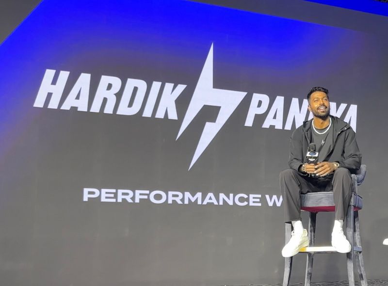 Hardik Pandya launched his new performance wear brand at Mumbai rsk