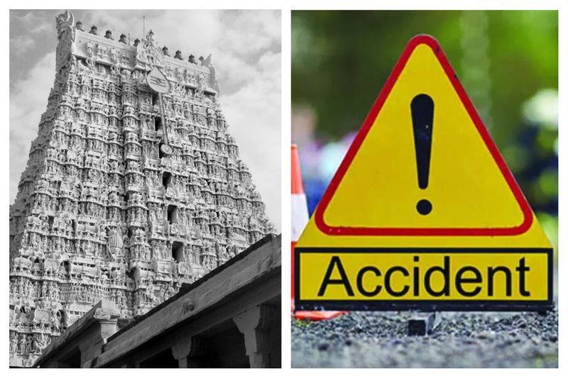 3 people in a same family killed road accident in karur district vel