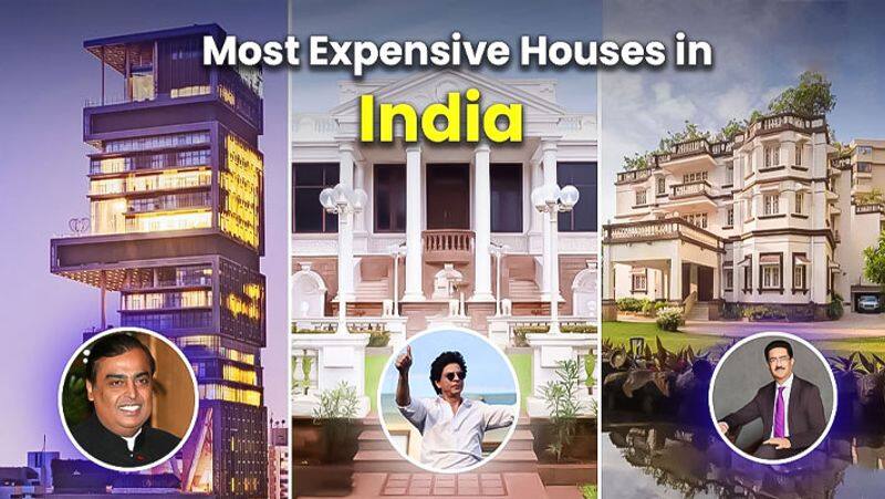 Live in a house like this! - This is the Top 5 richest houses in India antilia, jk house, abode mannat and others dee