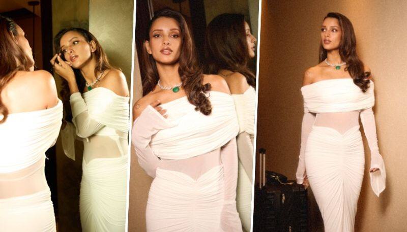 SEXY photos: Tripti Dimri looks SUPER BOLD in white, body-hugging off-shoulder dress [PHOTOS] ATG