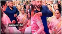 Salman Khan spotted staring at Kim K in unseen Ambani wedding video; fans say: 'What is This Behavior...' RTM