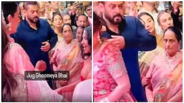 Salman Khan spotted staring at Kim K in unseen Ambani wedding video; fans say: 'What is This Behavior...' RTM