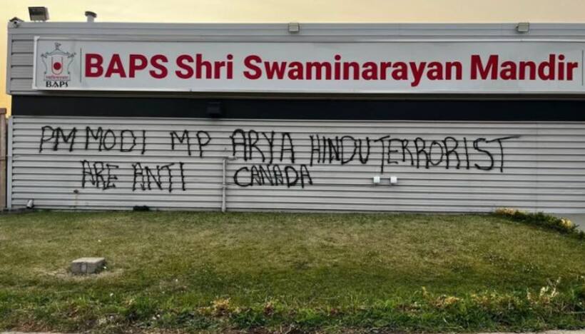 India strongly condemns vandalism of BAPS Shri Swaminarayan Temple in California; check details