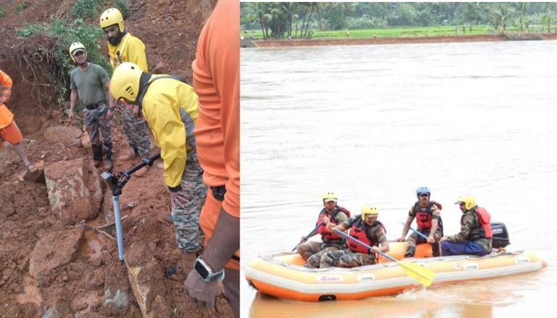 Indian Army extends aid to civil authorities in Karnataka amidst heavy rains and landslides vkp