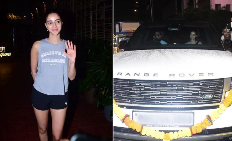 Ananya Panday Buys Swanky New Land Rover Range Rover 3.0 Worth Rs 3.38 Crore vvk