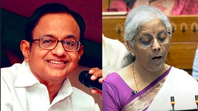 Union budget 2024 Congress leader former finance minister P Chidambaram sarcastically praise finance minister Nirmala sitharaman akb