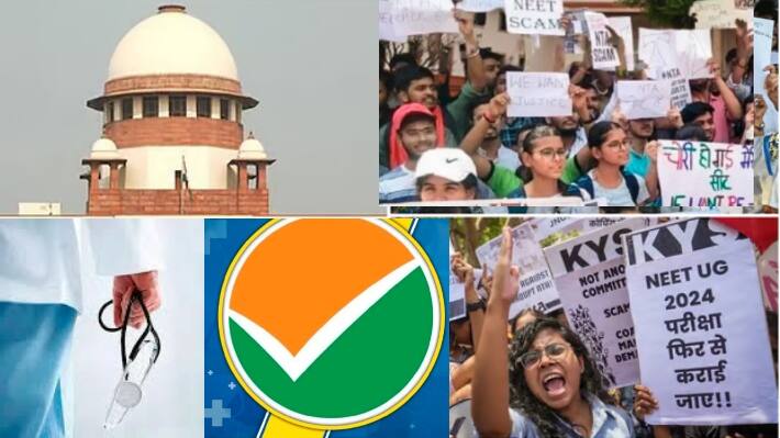 NEET UG 2024 SC Hearing cji nta iit delhi physics controversial question  marking scheme supreme court re exam result cancellation latest news xat