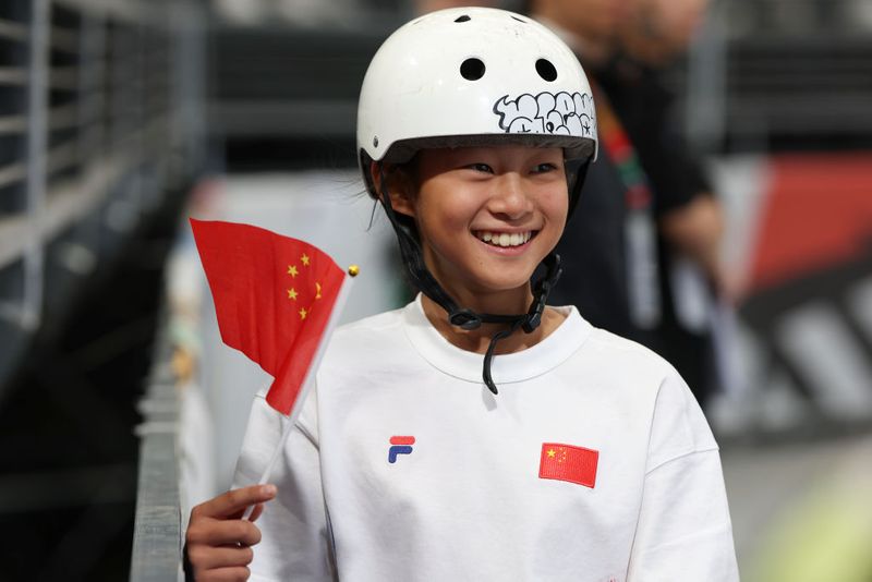 Zheng Haohao the youngest competitor in Paris Olympics 2024