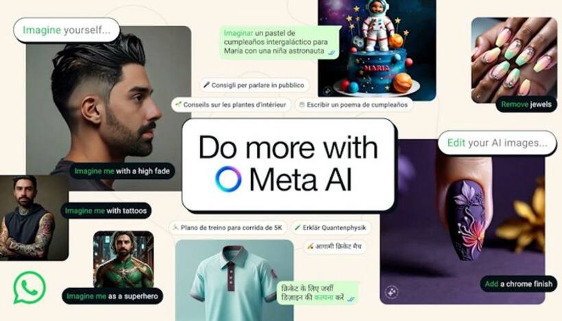 WhatsApp update: Meta AI can now understand, reply in Hindi, 5 other languages; Imagine me feature coming soon