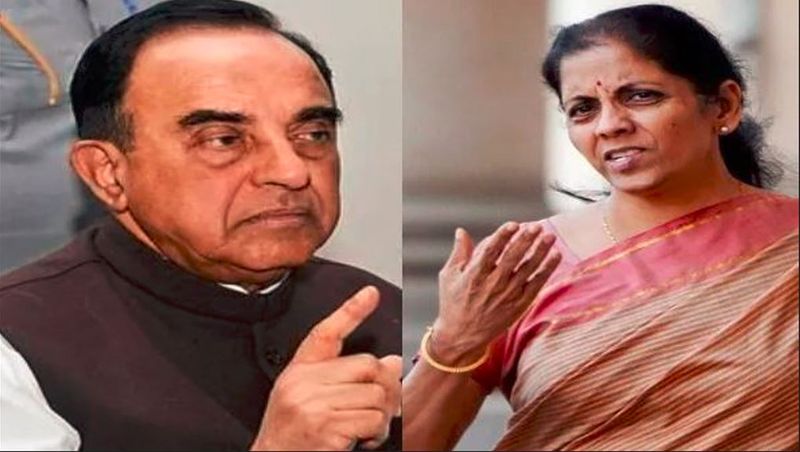 BJP Leader Subramanian Swamys objectionable statement on Finance Minister nirmala sitharaman after union budget 2024 akb