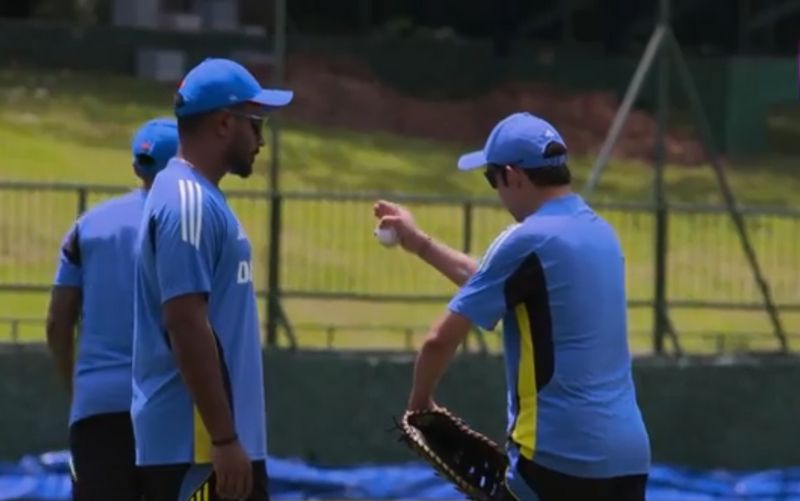 India vs Sri Lanka Team India 1st practice session under Gautam Gambhir era