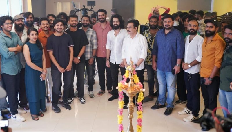 arjun ashokan and mathew thomas starring bromance movie starts rolling